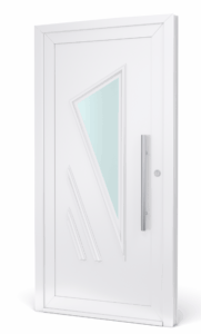 Porte d'entrée en PVC, panneau BL13(1) 1000*2150
